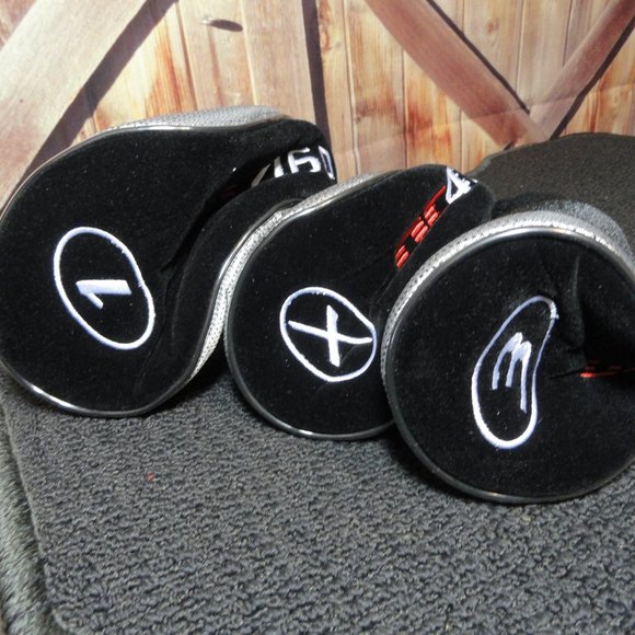 Knight OC 460 Golf club covers 1,3,X~Black Gray~NWOT~ - Picture 2 of 5